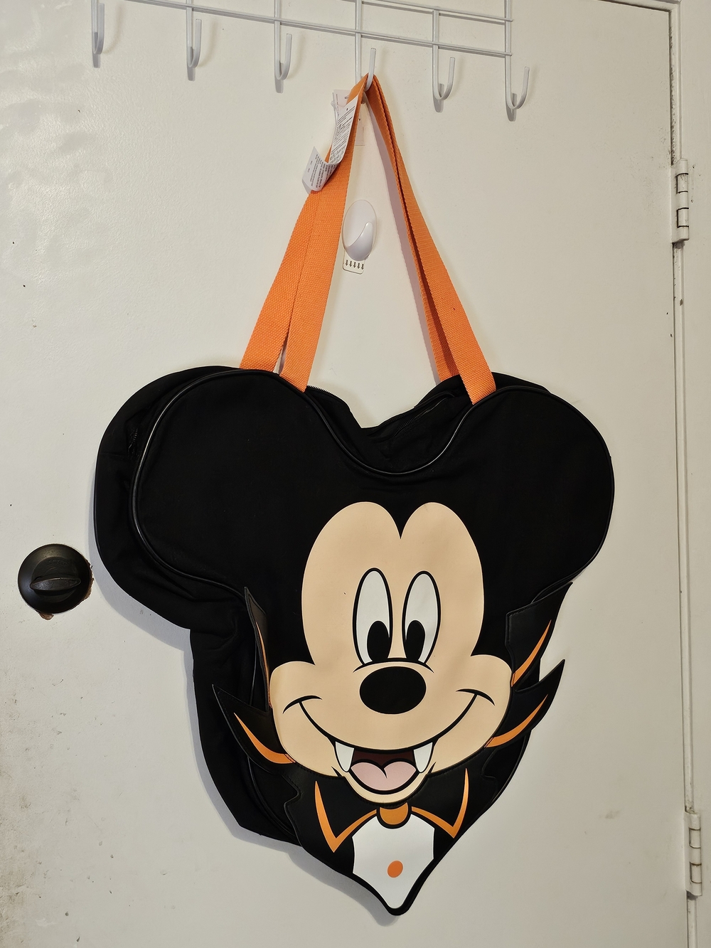Disney Parks Vampire Mickey Mouse Happy Halloween Large Tote Bag